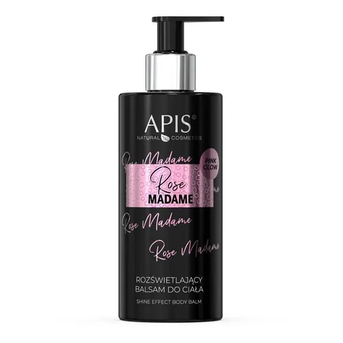 Rose Madame rozświetlający balsam do ciała 300ml APIS 5901810007393