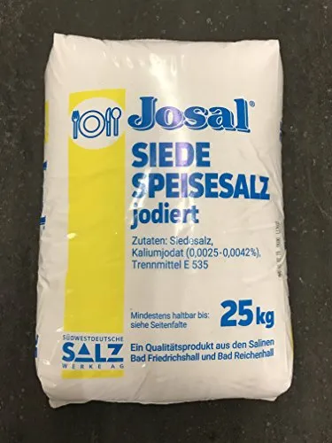 Speisesalz 25 Kg jodiert Fa. Südsalz