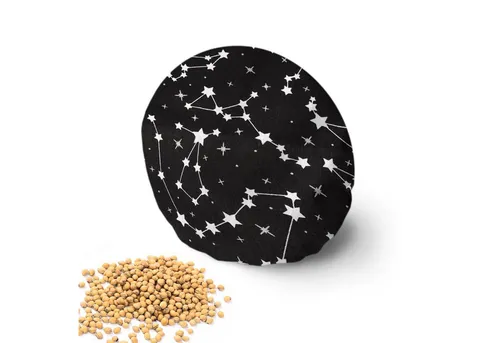 Amilian Kirschkernkissen Mikrowelle in schwarz von Amilian