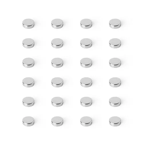 Strong Magnets Neodym Magnet - Rund 3 x 1 mm - 100 Stück - Extra stark, hält bis 109 g - Für Magnettafel, Kühlschrank, Whiteboard, Pinnwand, Büro