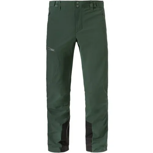 SCHÖFFEL Softshell Pants Matrei M - Herren Outdoorhose Gr. 48 - Wanderhosen für Herren mit 4D BODY MAPPING für optimale Bewegungsfreiheit und Atmungsaktivität. Mit 10.000 mm Wassersäule und Belüftungsreißverschlüssen ideal für Skitouren und anspruchsvolle Wanderungen.