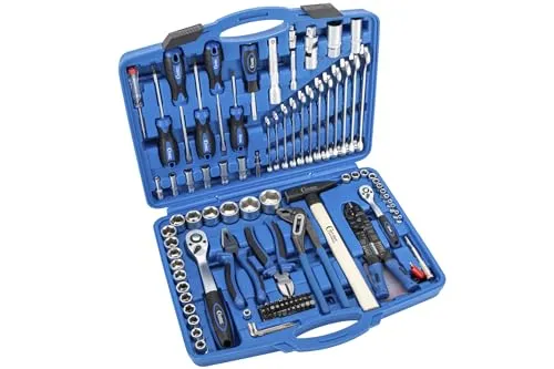 Condor Werkzeug 2156 | Werkzeugkoffer gefüllt | 156-tlg. | 1/4