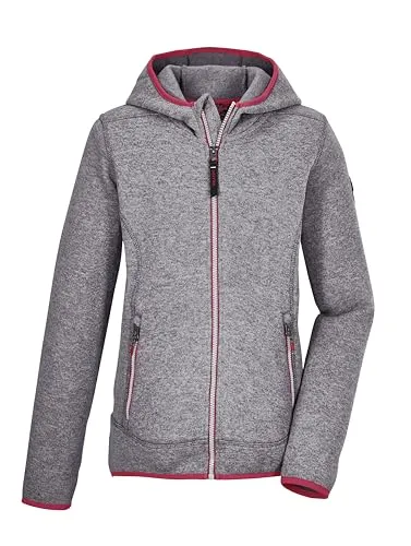 Killtec Fleecejacke für Kinder in Grau, Größe 116