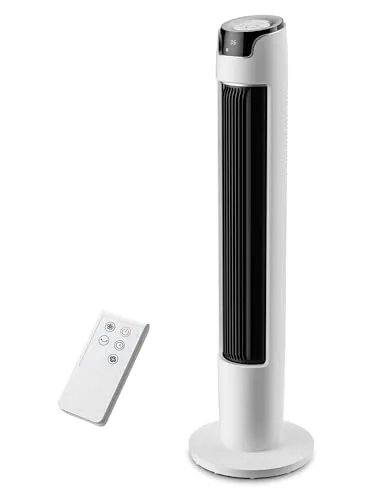 Midea FZ10-16AR Turmventilator mit Fernbedienung in weiß von Midea