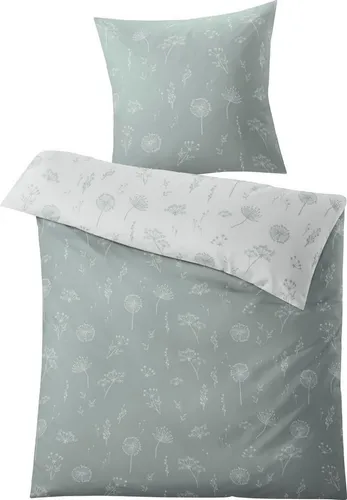 Kleine Wolke Wendebettwäsche Leone 135x200 oder 155x220 cm - Bettwäsche aus Mako-Satin, 2-teilig mit Wendefunktion und Reißverschluss, sorgt für eine stilvolle und bequeme Nachtruhe.