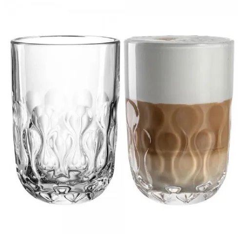 LEONARDO Tasse Leonardo Latte Macchiato Gläser Gocce 2 (2er-Set)