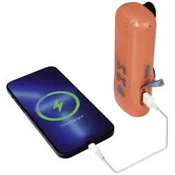 Beafon RD5035 Kurbel-Radio Outdoor mit LED-Taschenlampe und Powerbank - Das Beafon RD5035 ist ein vielseitiges 5-in-1 Outdoor-Radio mit FM-Radio, LED-Taschenlampe, Powerbank und SOS-Alarm. Ideal für Abenteuer und Notfälle, immer einsatzbereit durch die Dynamo-Kurbel.