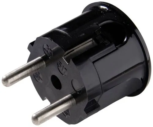 Martin Kaiser 517/sw Schutzkontakt-Winkelstecker Polyamid 6 250V Schwarz IP20