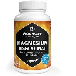 Magnesium Bisglycinat 750 mg Kapseln Vegan