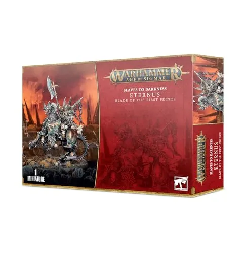 Warhammer Age of Sigmar - Slaves to Darkness Eternus Blade - Tabletop Spiele, beeindruckendes Set mit 71 Kunststoffkomponenten für individuelle Miniatur-Bauprojekte und strategisches Gameplay.