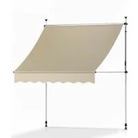 Sol Royal Klemmmarkise 1,5m ohne Bohren – SolVision BM3 Beige - Die praktische Klemmmarkise für Balkon und Terrasse lässt sich ohne Bohren montieren – ideal für Mietwohnungen. Bietet effektiven Sonnenschutz und ist aus wasserabweisendem Polyester gefertigt. Perfekt für entspanntes Sitzen im Freien!