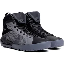 Dainese Metractive Air Schuhe - Hellgrau/Schwarz/Dunkelgrau - 39 EU - Zertifizierter Motorradschuh mit hohem Komfort und Atmungsaktivität. Ideal für Fahrten und den Alltag dank der stabilen Groundtrax®-Sohle und versteckten Schnürsenkeltasche.
