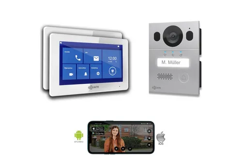 GOLIATH Basic Video Türsprechanlage AV-BLS-06A von Goliath Intercom