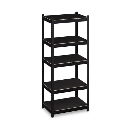 Schwerlastregal 1250 kg - Hochwertiges Keller- und Garagenregal - Regalsysteme: Robustes Schwerlastregal aus Stahl mit verstellbaren Böden, ideal für Keller und Garage, maximales Gewicht von 1250 kg.