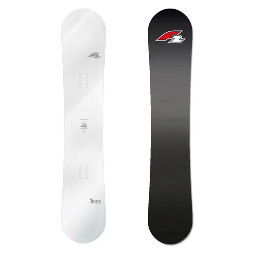 F2  Snowboard T-Ride Mirror Freeride/Freestyle 154cm Weiss in weiß von F2