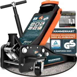 HAMMERHART Hydraulischer Wagenheber 3T