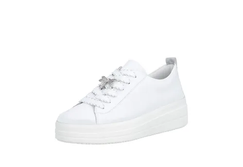 Remonte Plateausneaker mit Lite 'n Soft-Ausstattung - Bequeme Plateausneaker aus flexiblem Leder mit rutschfester Sohle. Ideal für Freizeit und Büro, bieten hohen Tragekomfort und modischen Look.