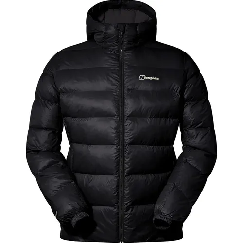 Berghaus M Ewden Jacket 3XL - Wasserabweisend und warm - Outdoor Freizeitjacken für Herren, ideal für unbeständiges Wetter mit hochwertiger Hydroloft-Isolierung, verstellbarer Kapuze und sicheren Reißverschlusstaschen.