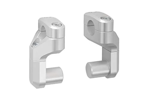 Vario-Lenkerverlegung für Ø 28 mm Lenker, silbern von SW-MOTECH