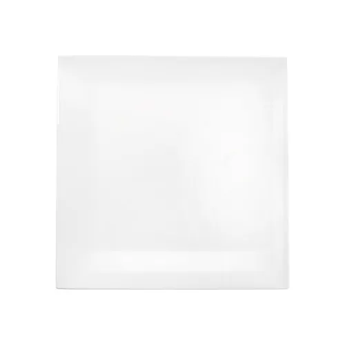 ASA SELECTION Speiseteller A Table Weiß, 23x23 cm - Eckiger Porzellan-Teller in elegantem Weiß, ideal für stilvolle Tischdekoration. Mikrowellen- und spülmaschinenfest für einfache Handhabung.