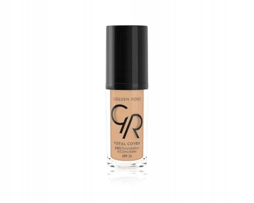 Produktbild Foundation und Concealer 2-in-1 – Total Cover – N04 Beige – Golden Rose – Make-up – Tc04 Beige 30 ml