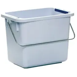 Vileda ORIGO Eimer 6 L mit Farbclips in grau von Vileda