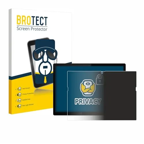BROTECT Anti-Spy Blickschutzfolie für Lenovo ThinkPad X12 Detachable Gen 2 Privacy Screen Protector [Displayschutz, Sichtschutz, Blaulichtfilter]