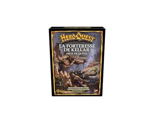 Heroquest, Erweiterung la Fortress de Kellar, 2 A 5 Spieler, 14 Jahre alt, Heroquest -Spielesystem erforderlich - Avalon Hill