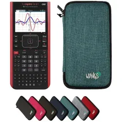 Texas Instruments TI-Nspire CX II-T CAS mit WYNGS Schutztasche