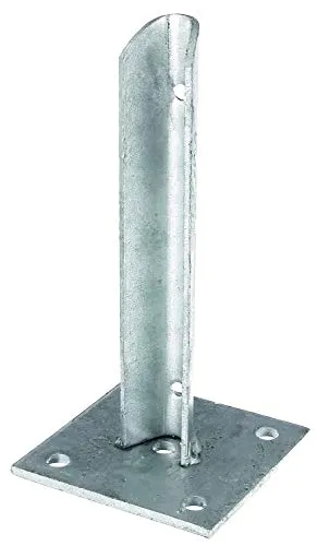 Alberts 658632 Pfostenträger | für Zaunpfosten | für Pfosten-Ø 34 mm
