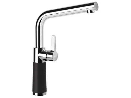Schock SC-540 Nero Hochdruckarmatur - Armatur mit Festauslauf und 360° Schwenkbereich für maximale Flexibilität in der Küche.