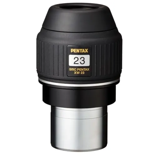 PENTAX smc XW 23 Okular - Objektive mit 85° Sichtfeld und wetterfester Konstruktion, ideal für detailreiche Astronomie-Beobachtungen.