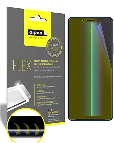 dipos I 2X Schutzfolie 100% kompatibel mit Sony Xperia 10 II Folie I Full Cover 3D Displayschutz-Folie
