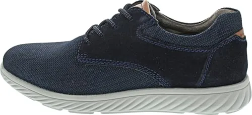 bugatti Herren Schnürer 321 AS501 - Dark Blue, Größe 41 - Herren-Schnürhalbschuhe in elegantem Dunkelblau, ideal für stilvolle Auftritte und hohen Tragekomfort.