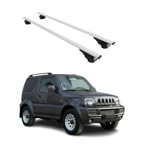 OMAC Dachträger Gepäckträger für Suzuki Jimny 1998-2018 in silber von OMAC