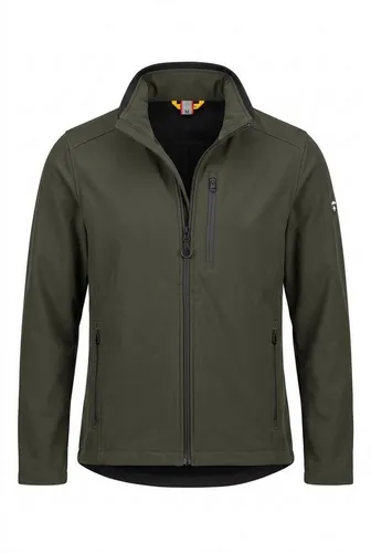 Wellensteyn Outdoorjacke WELLENSTEYN Alpinus Blackarmy - Die Alpinus Softshelljacke ist ideal für die Übergangszeit. Mit einem praktischen Zwei-Wege-Reißverschluss, verstellbaren Ärmelbündchen und mehreren Taschen bietet sie Funktionalität und Style für aktive Tage.