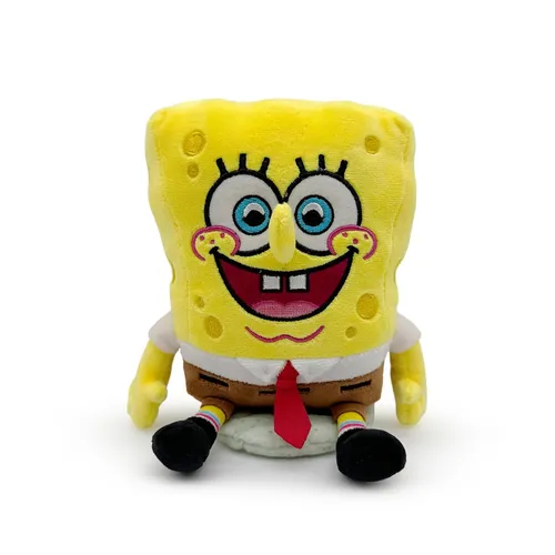 Youtooz SpongeBob Schwammkopf Plüschfigur - Shoulder Rider 13 cm - Actionfigur aus 100% Polypropylen, offiziell lizenziert und perfekt für Sammler oder als Geschenk für SpongeBob-Fans.