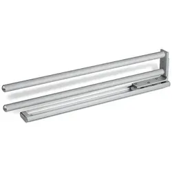 SO-TECH® Handtuchhalter Aluminium in grau von SO-TECH