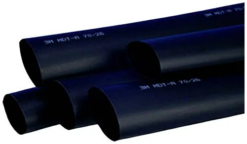 3M MDT-A19/6 Schrumpfschlauch mit Kleber Schwarz 19mm 6mm Schrumpfrate:3:1 1m