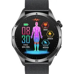 PRO 3 Fan Edition: Elegante Schwarze Smartwatch - Schwarz