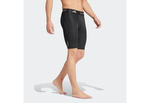 adidas Herren TECHFIT COMPRESSION TRAINING SHORT TIGHT - Schwarz, Größe S - Trainingshosen mit feuchtigkeitsabsorbierendem AEROREADY Material und TECHFIT Technologie, die deine Muskelkraft bündelt. Ideal für intensives Training und optimale Bewegungsfreiheit.