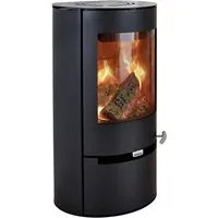 Aduro 9.1 Kaminofen - 6 kW Holzofen für effiziente Wärme - Kaminofen der Energieeffizienzklasse A+ mit großer Sichtscheibe und Aschekasten, ideal für jeden Raum und geeignet für Holz und Braunkohlebriketts.