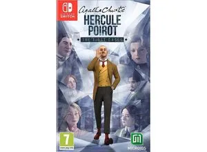 Agatha Christie - Hercule Poirot: The First Cases - Nintendo Switch - Abenteuer-Spiel für Nintendo Switch, erlebe spannende Kriminalfälle mit dem legendären Detektiv Hercule Poirot.