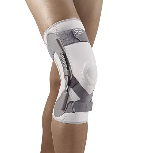 Push Medizinische Kniebandage Größe 5 - Medizinische Verbrauchsmaterialien für Knie, bietet maximale Unterstützung durch zwei Scharniere und fördert eine natürliche Bewegung. Ideal zur Verletzungsprävention und Rehabilitation.