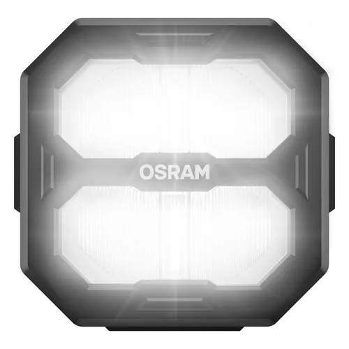 Osram LEDriving Zusatzscheinwerfer Cube PX1500 Ultra Wide - Frontscheinwerfer mit ultra-weitem Lichtstrahl, ideal für optimale Sicht bei Nachtfahrten, energieeffizient mit 15W Leistung und robustem Design.