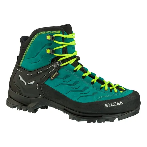 Salewa Rapace GTX Wanderschuhe - Wasserdicht und bequem für Damen - Wanderschuhe aus robustem Nubukleder mit GORE-TEX Futter, ideal für Klettersteige und alpine Sommertouren. Bieten sicheren Grip und optimalen Komfort.