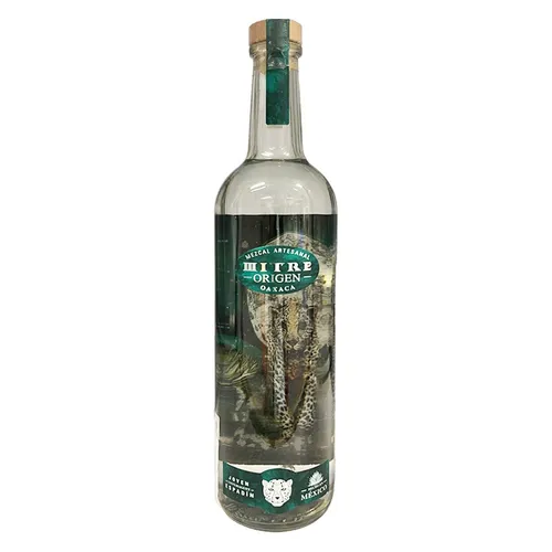 Mitre Mezcal Artesanal Origen Oaxaca Tequila, 37,5% Vol. 0,7 l