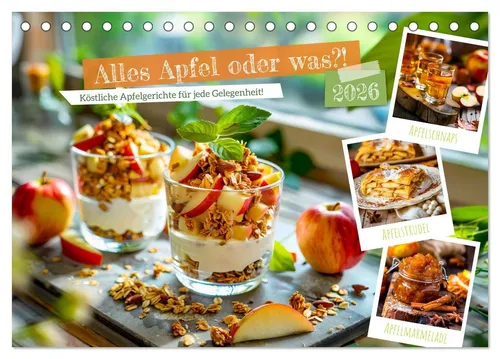 Anja Frost | Alles Apfel oder was?! – Ein KI-Apfelkalender - Entdecken Sie köstliche Apfelgerichte in diesem einzigartigen Kalender. Ideal für alle Apfelliebhaber und kreative Köche, die neue Rezeptideen suchen.