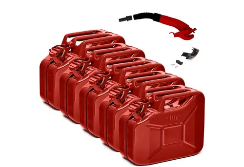 BW Benzinkanister Metall 10L mit Ausgießer von BW