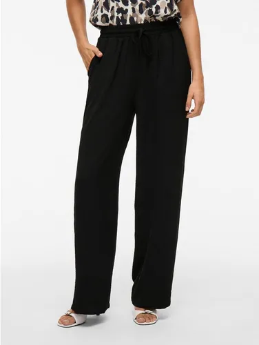 Vila VIJOSA HW WIDE PANTS - NOOS Schlupfhose - Jogginghosen für entspannte Freizeit-Outfits, mit lockerer Passform und pflegeleichtem Material für maximalen Komfort und lässigen Style.